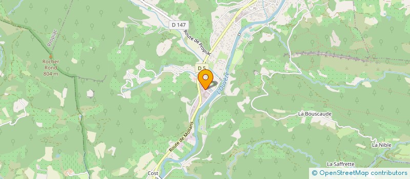 localisation de l'entreprise SCI CYBELE à BUIS-LES-BARONNIES