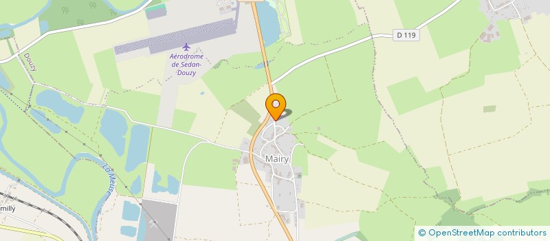 localisation de l'entreprise SCI CYBELE  DOUZY