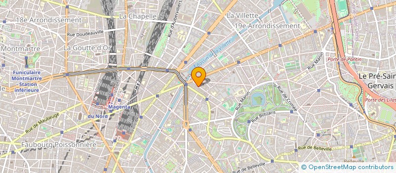 localisation de l'entreprise SCI CYBELE  PARIS