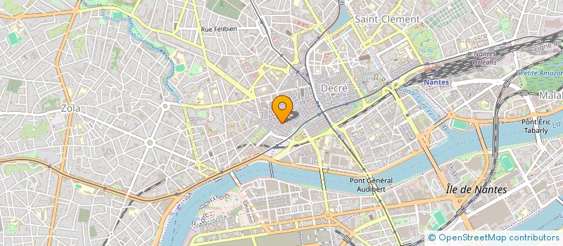 localisation de l'entreprise SCI CYBER à NANTES