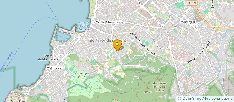 localisation de l'entreprise SCI CYBO à MARSEILLE