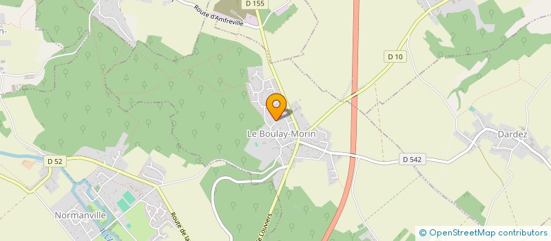 localisation de l'entreprise SCI CYD  LE BOULAY-MORIN