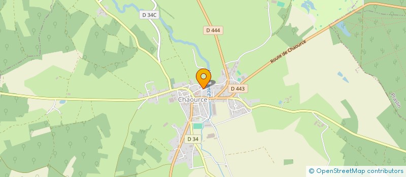 localisation de l'entreprise SCI CYDAELLY  CHAOURCE