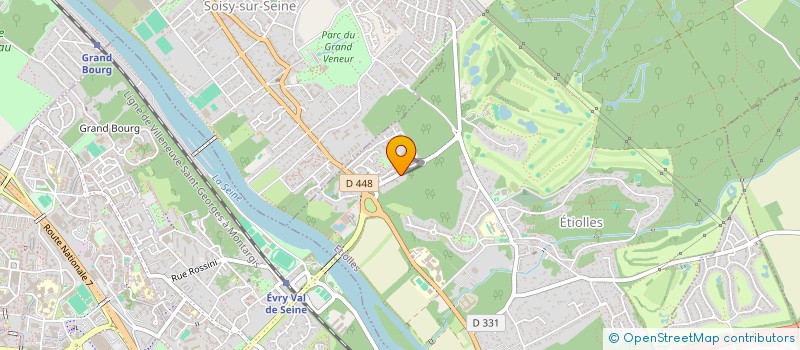 localisation de l'entreprise SCI CYELSA  ETIOLLES