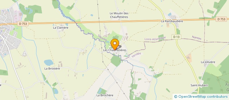 localisation de l'entreprise SCI CYEMI  TOUVOIS