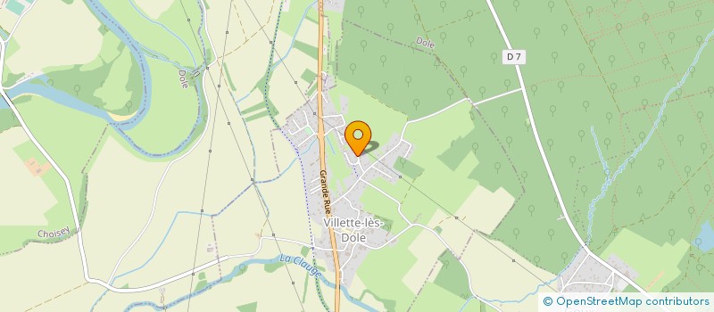 localisation de l'entreprise SCI CYGNE  MONNIERES