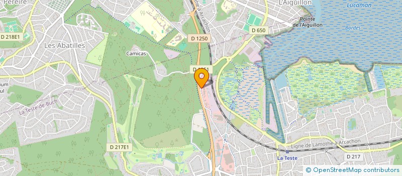 localisation de l'entreprise SCI CYGO à LA TESTE-DE-BUCH