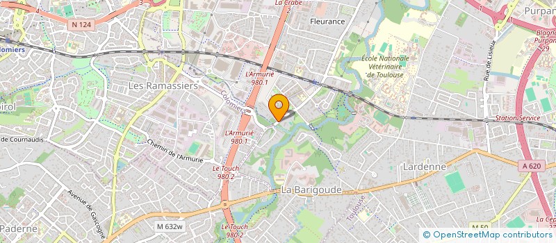 localisation de l'entreprise SCI CYKO à TOULOUSE