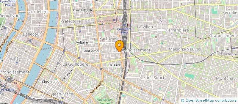 localisation de l'entreprise SCI CYKYM  LYON