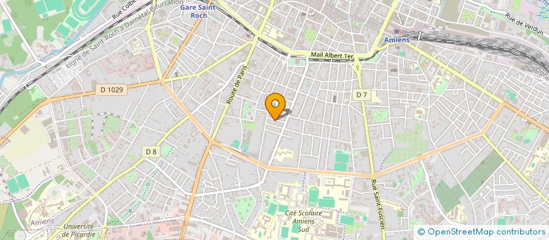 localisation de l'entreprise SCI CYL à AMIENS