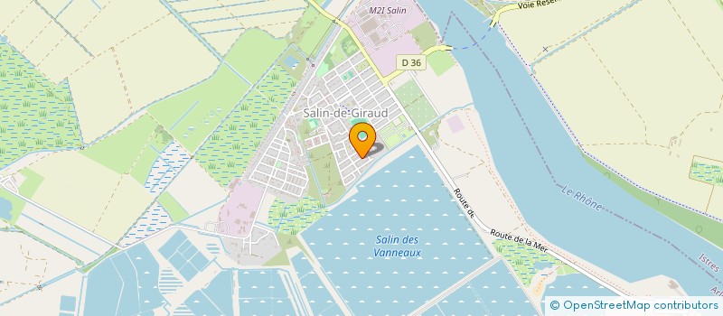 localisation de l'entreprise SCI CYLANGE à ARLES