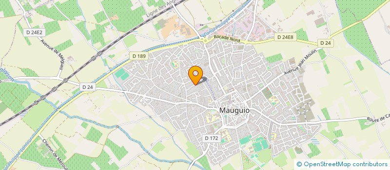 localisation de l'entreprise SCI CYLLABE  MAUGUIO