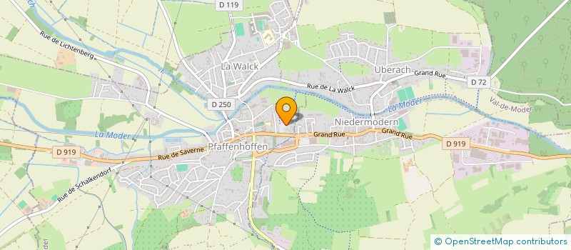 localisation de l'entreprise SCI CYLLARE  VAL-DE-MODER