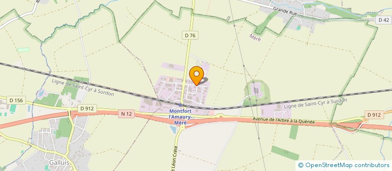 localisation de l'entreprise SCI CYM  MERE