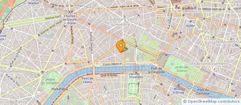 localisation de l'entreprise SCI CYMA  PARIS