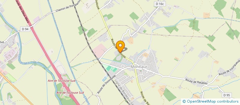 localisation de l'entreprise SCI CYMACO  MONTLAUR