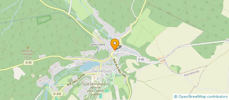 localisation de l'entreprise SCI CYMARAN  PIERREFONDS