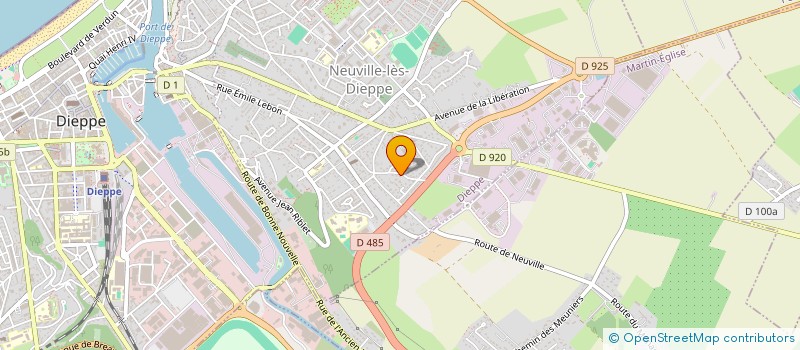 localisation de l'entreprise SCI CYNE  PETIT-CAUX