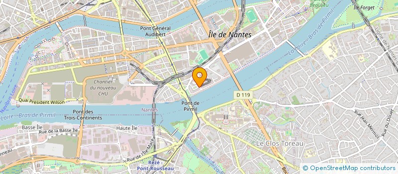 localisation de l'entreprise SCI CYPA44 à NANTES