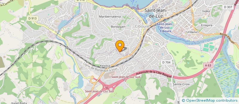 localisation de l'entreprise SCI CYPAGE  CIBOURE