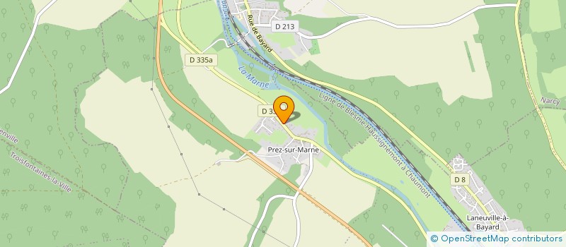 localisation de l'entreprise SCI CYPREZ à BAYARD-SUR-MARNE