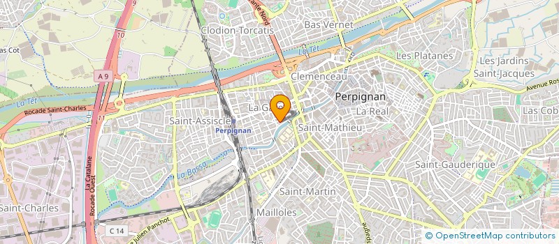 localisation de l'entreprise SCI CYPRIA à PERPIGNAN