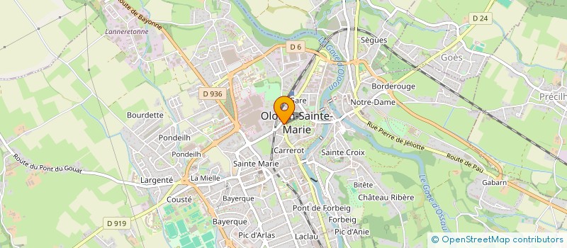 localisation de l'entreprise SCI CYPRIEN  AGNOS