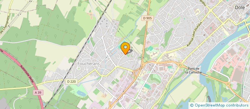 localisation de l'entreprise SCI CYPRIEN  FOUCHERANS