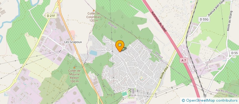 localisation de l'entreprise SCI CYPRIVY  ROGNAC