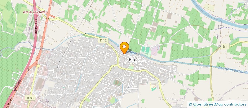 localisation de l'entreprise SCI CYPROKAST  PIA