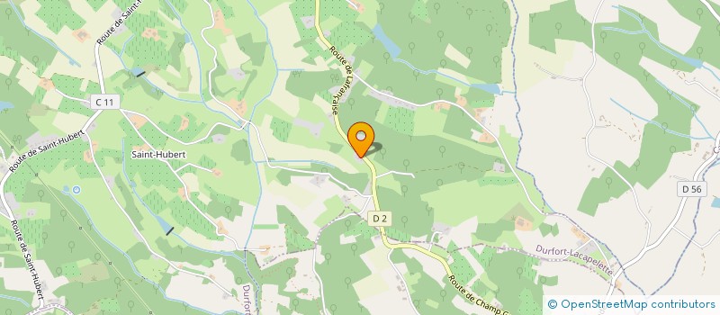 localisation de l'entreprise SCI CYRALEX  DURFORT-LACAPELETTE