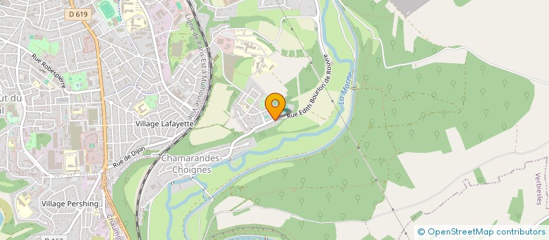 localisation de l'entreprise SCI CYRANO à CHAMARANDES-CHOIGNES