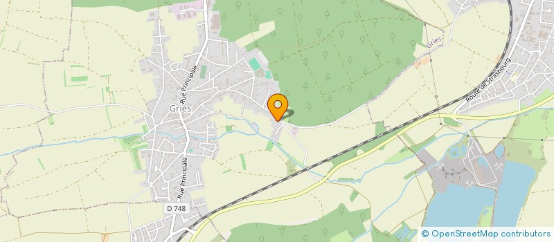 localisation de l'entreprise SCI CYREG  GRIES