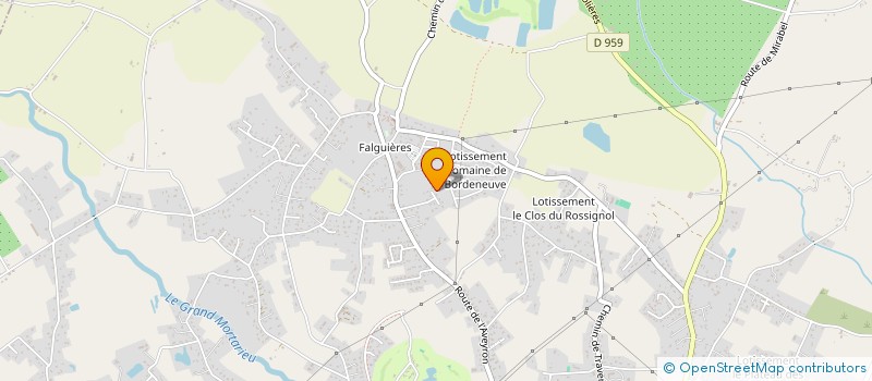 localisation de l'entreprise SCI CYRFLO  MONTAUBAN