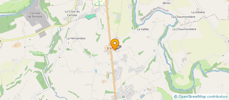 localisation de l'entreprise SCI CYRIELLE  LES LOGES-MARCHIS