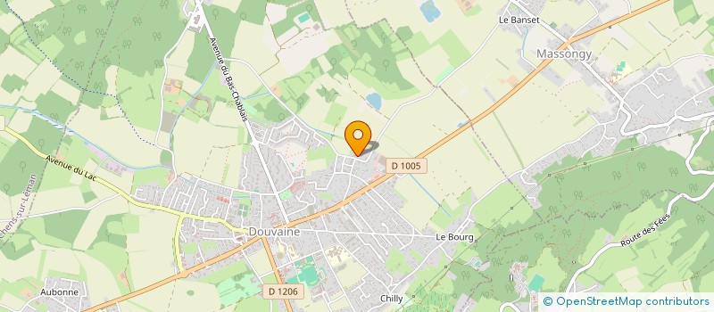 localisation de l'entreprise SCI CYRIL  DOUVAINE