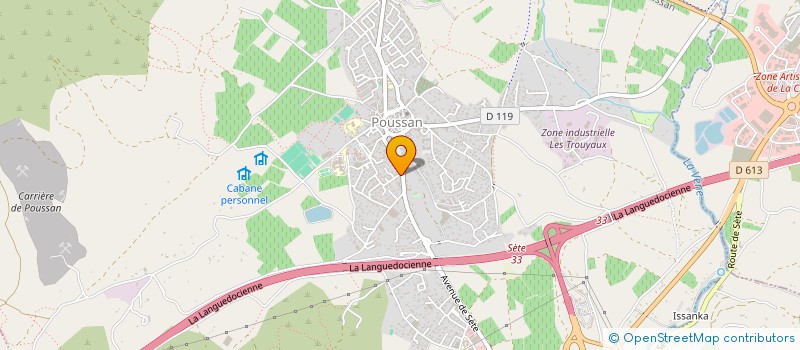 localisation de l'entreprise SCI CYRIL VIE  POUSSAN