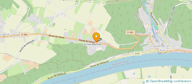 localisation de l'entreprise SCI CYRIUS  SAINT-ARNOULT