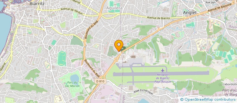 localisation de l'entreprise SCI CYRNOS à BIARRITZ