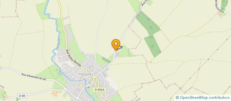 localisation de l'entreprise SCI CYROMA  HASPRES