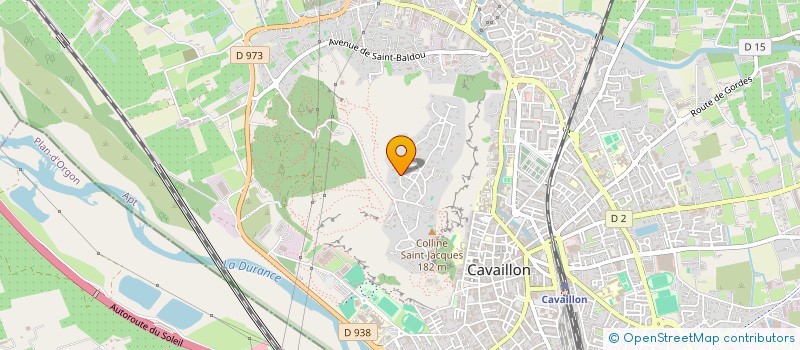 localisation de l'entreprise SCI CYRPEF  CAVAILLON