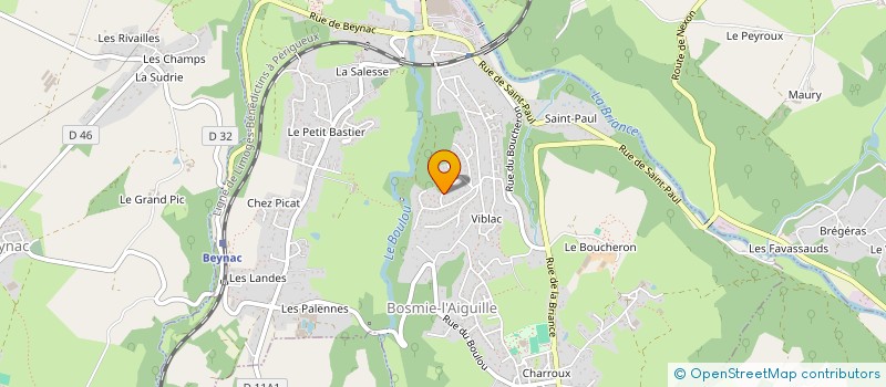 localisation de l'entreprise SCI CYRTHI  BOSMIE-L'AIGUILLE