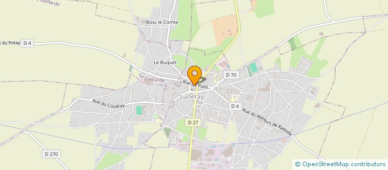 localisation de l'entreprise SCI CYRUS  LUNERAY