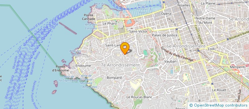 localisation de l'entreprise SCI CYSSOU 2 à MARSEILLE