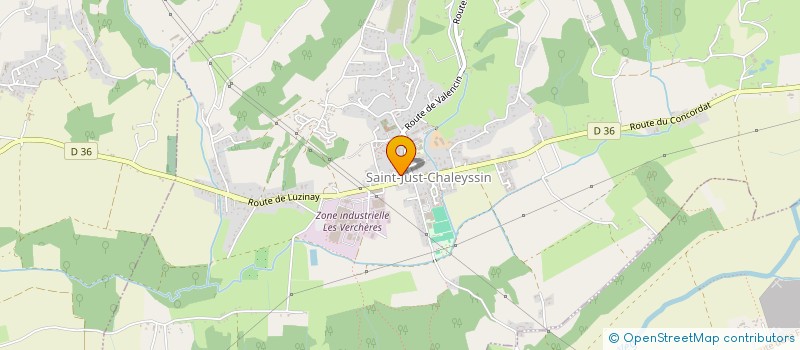 localisation de l'entreprise SCI CYT  SAINT-JUST-CHALEYSSIN