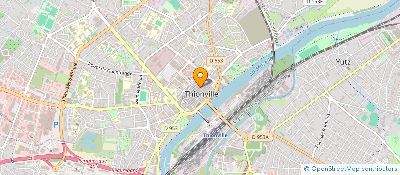 localisation de l'entreprise SCI CYTHIMMO à THIONVILLE