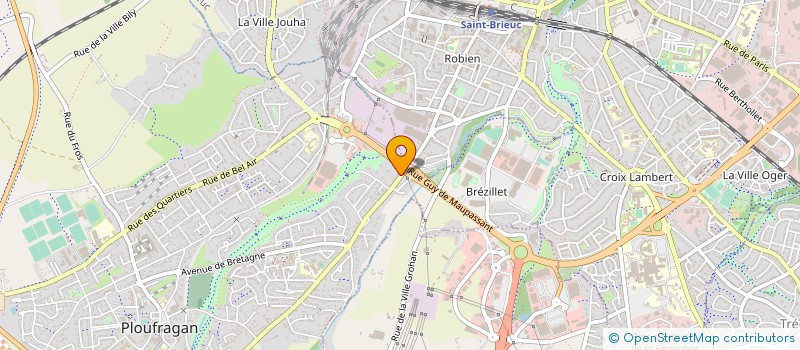 localisation de l'entreprise SCI CYVAL  PLOUFRAGAN