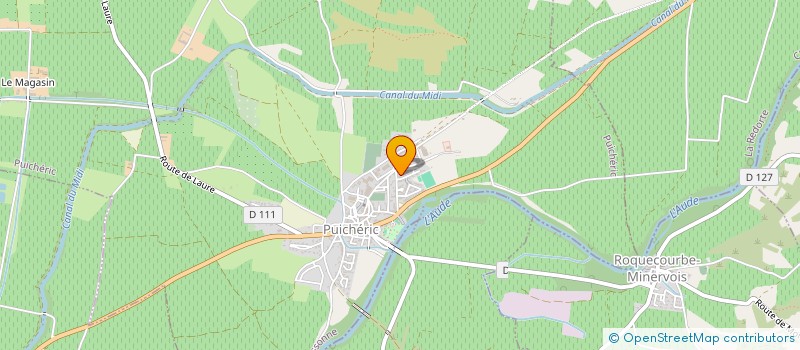 localisation de l'entreprise SCI CYVI - ALARIC  CAPENDU