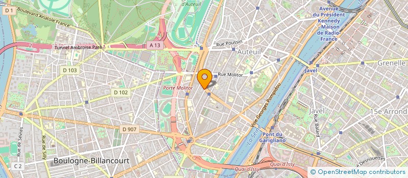 localisation de l'entreprise SCI CYZARO  PARIS