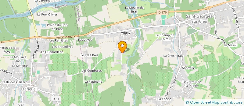 localisation de l'entreprise SCI CZERWIEC  SAINT-GEORGES-SUR-CHER